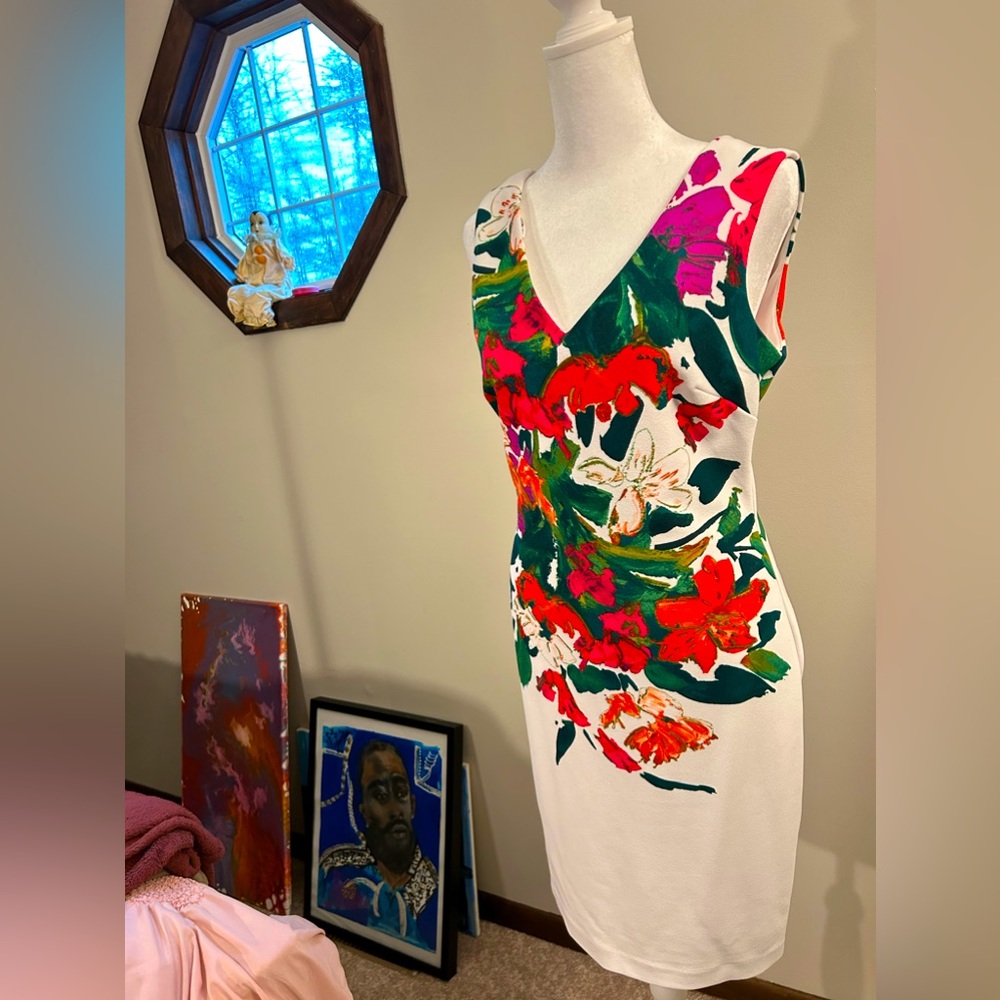 Donna Ricco Floral Dress